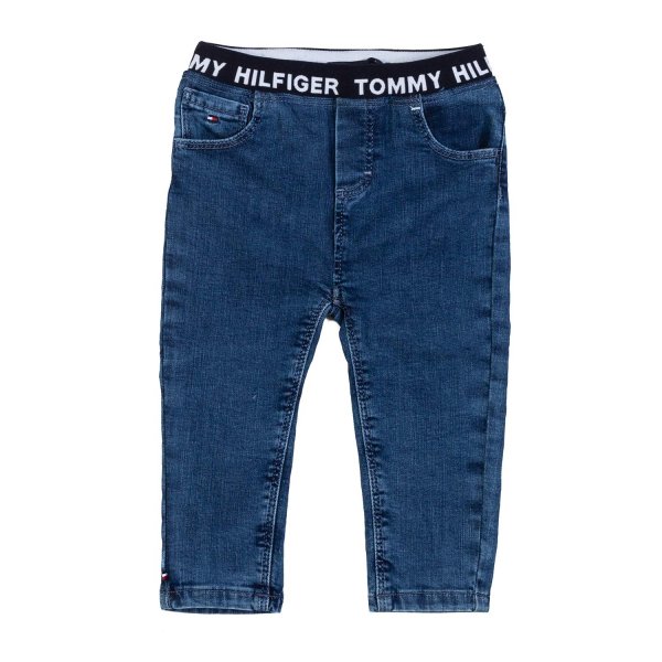 Tommy Hilfiger - MEDIUM BLUE MINI JEANS FOR LITTLE BOYS AND BABIES