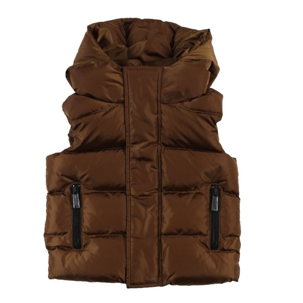 Dsquared2 - Dsquared2 unisex brown gilet jacket for babies