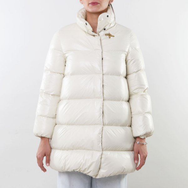 Fay Junior - Long ivory Fay down jacket for Girls