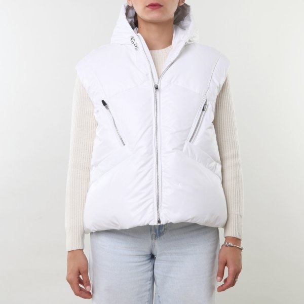 Khrisjoy - Khrisjoy white puffer vest for Girls