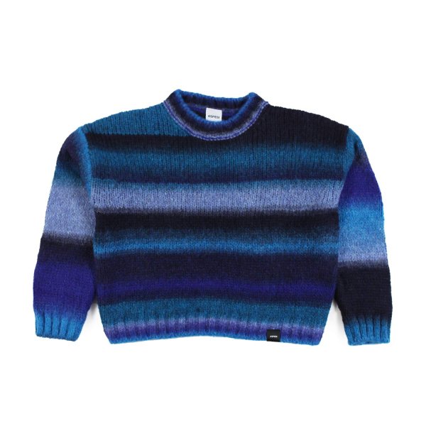Aspesi - Aspesi cropped sweater in shades of blue