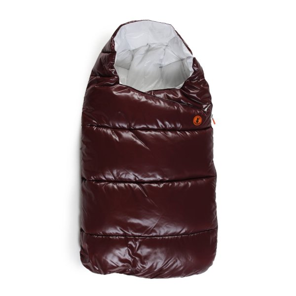 Save The Duck - Semi-gloss brown and white Kay sleeping bag