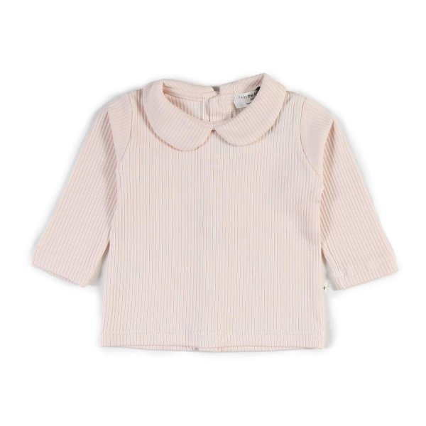 One More In The Family - Blush pink Colette long t-shirt for Baby girls