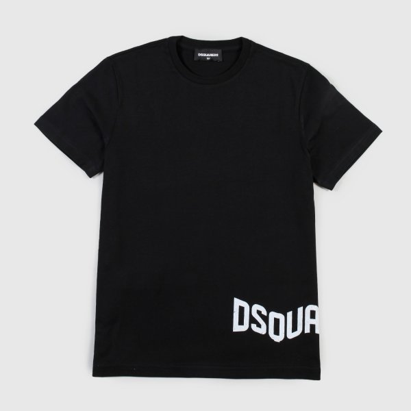 Dsquared2 - Black T-Shirt With Child Print