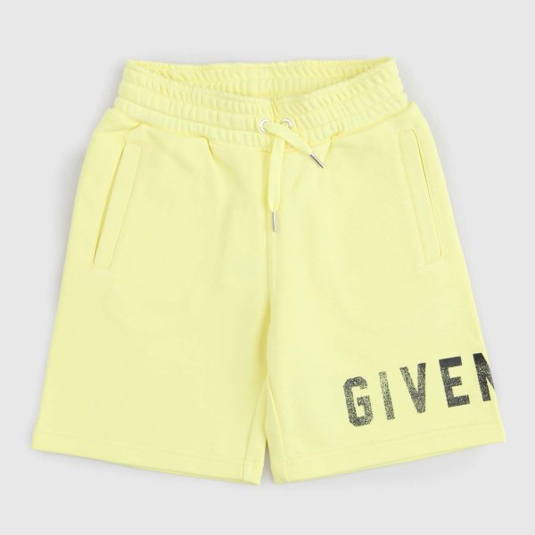 Givenchy - pantaloncino giallo baby