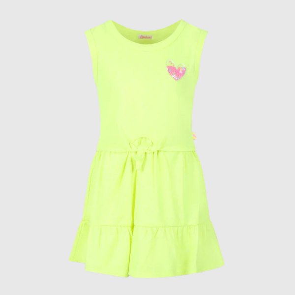Billieblush - Fluo Yellow Dress for Girls