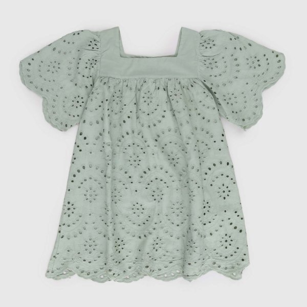 Babe & Tess - Green Lace Dress for Girls